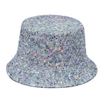 Diamond (NOT Real) Glitter Print Bucket Hat