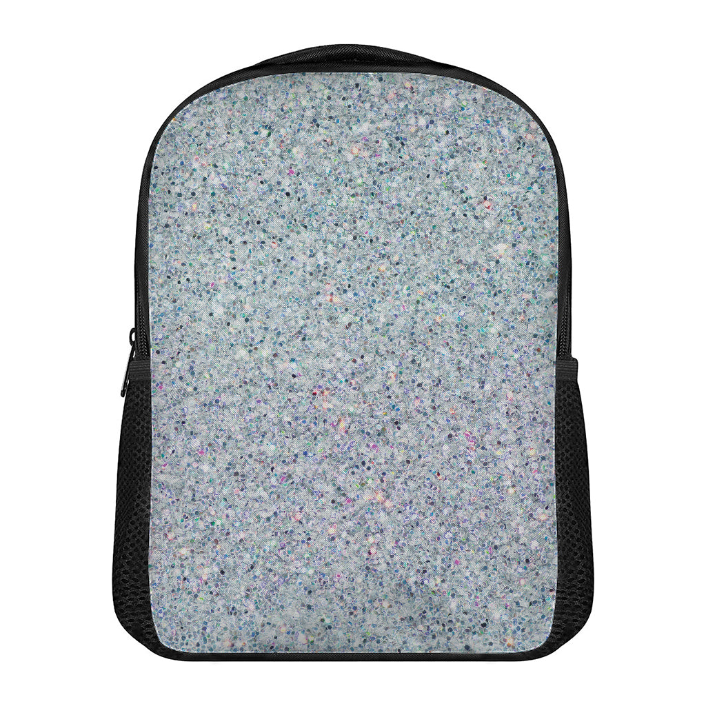 Diamond (NOT Real) Glitter Print Casual Backpack
