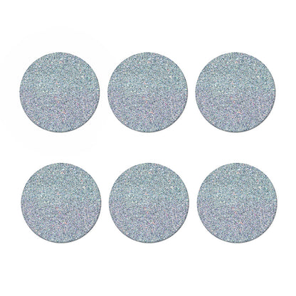 Diamond (NOT Real) Glitter Print Coaster Set