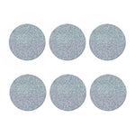 Diamond (NOT Real) Glitter Print Coaster Set