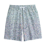Diamond (NOT Real) Glitter Print Cotton Shorts