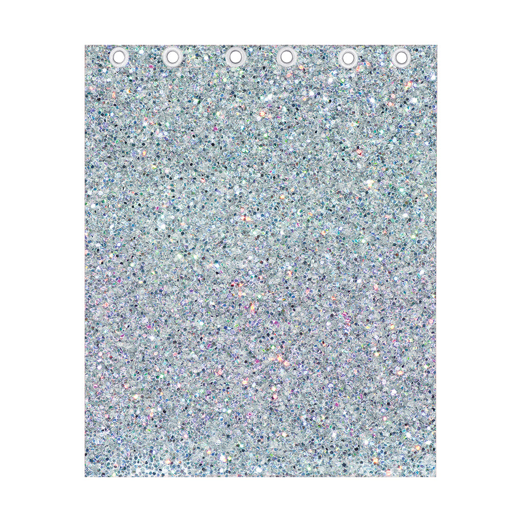 Diamond (NOT Real) Glitter Print Curtain