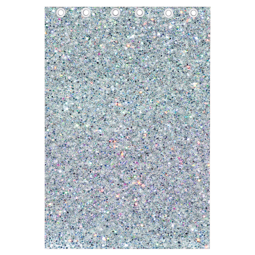 Diamond (NOT Real) Glitter Print Curtain