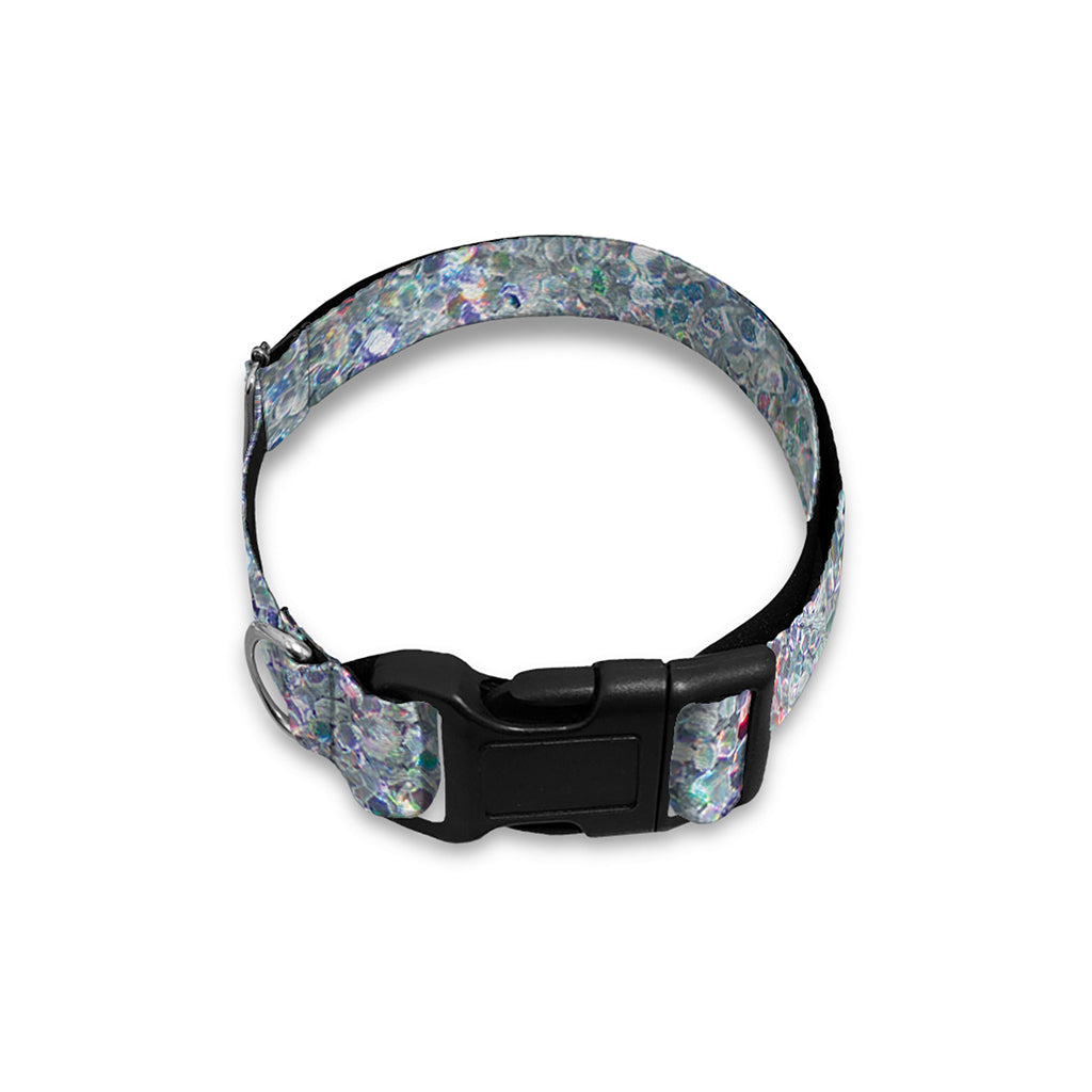 Diamond (NOT Real) Glitter Print Dog Collar