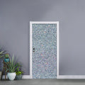 Diamond (NOT Real) Glitter Print Door Sticker