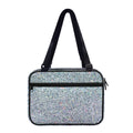Diamond (NOT Real) Glitter Print Double Strap Bible Bag
