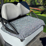 Diamond (NOT Real) Glitter Print Golf Cart Seat Cover