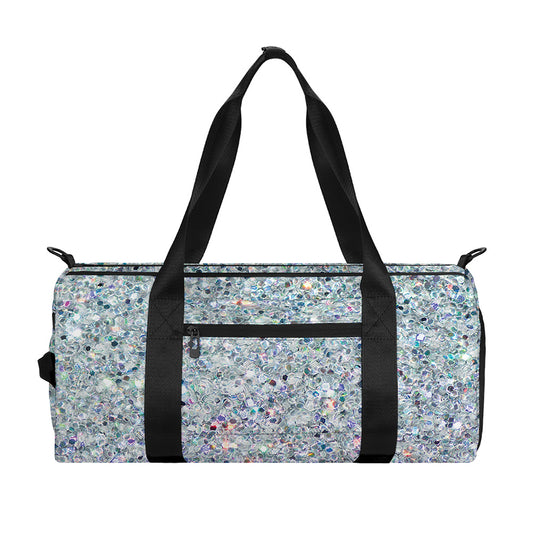 Diamond (NOT Real) Glitter Print Gym Bag