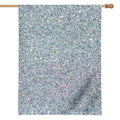 Diamond (NOT Real) Glitter Print House Flag