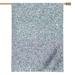 Diamond (NOT Real) Glitter Print House Flag