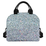 Diamond (NOT Real) Glitter Print Insulated Lunch Bag