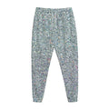 Diamond (NOT Real) Glitter Print Jogger Pants