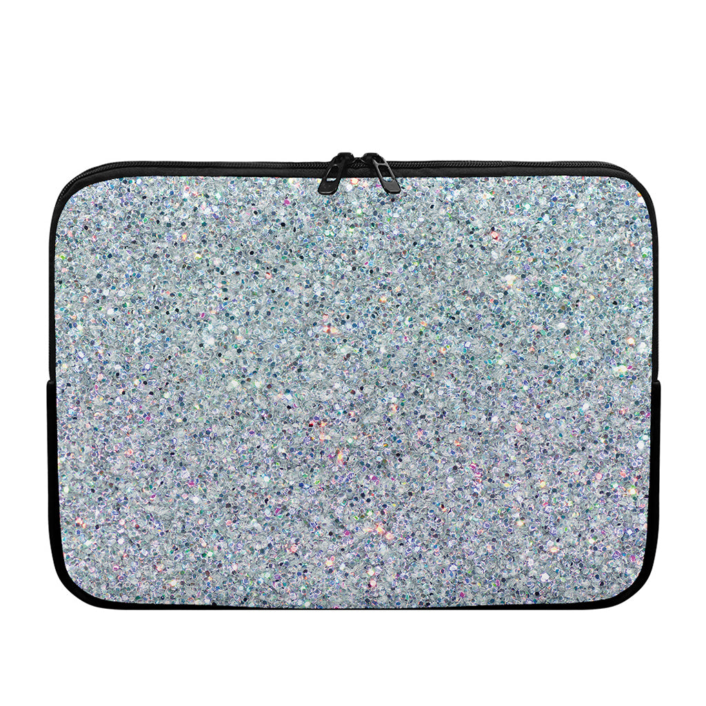 Diamond (NOT Real) Glitter Print Laptop Sleeve