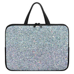 Diamond (NOT Real) Glitter Print Laptop Sleeve With Handle