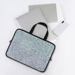 Diamond (NOT Real) Glitter Print Laptop Sleeve With Handle