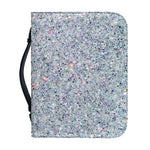 Diamond (NOT Real) Glitter Print Leather Bible Cover