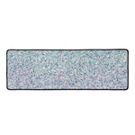 Diamond (NOT Real) Glitter Print Long Kitchen Mat
