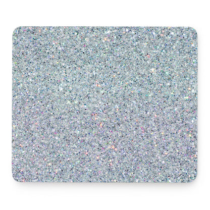 Diamond (NOT Real) Glitter Print Mouse Pad