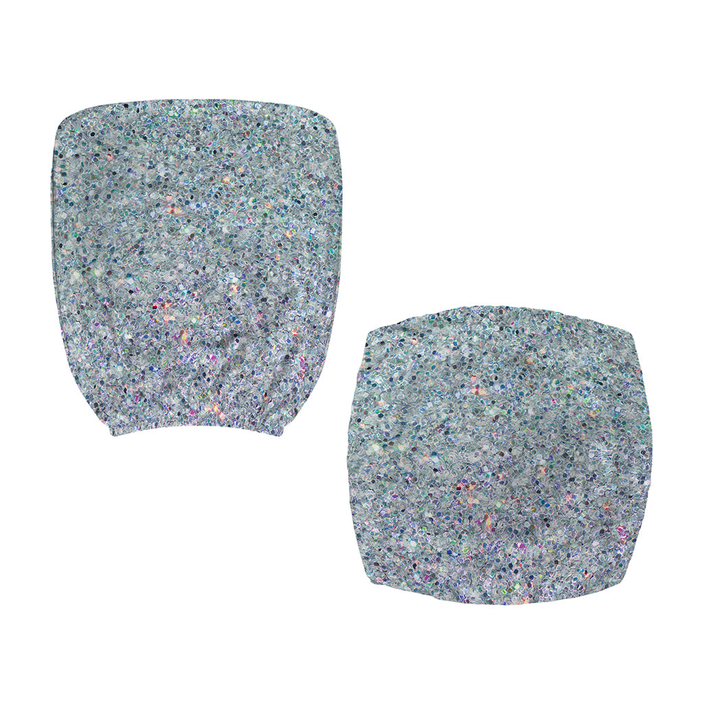 Diamond (NOT Real) Glitter Print Office Chair Cover
