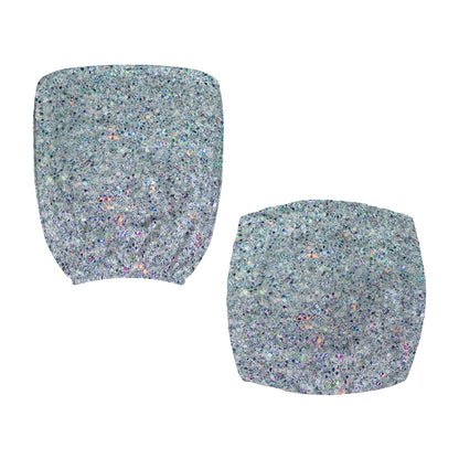 Diamond (NOT Real) Glitter Print Office Chair Cover