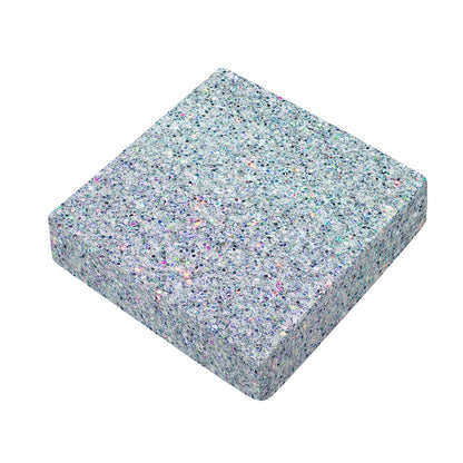 Diamond (NOT Real) Glitter Print Outdoor Seat Cushion Cover