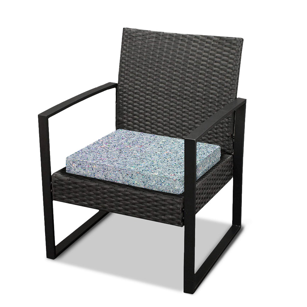 Diamond (NOT Real) Glitter Print Outdoor Seat Cushion Cover
