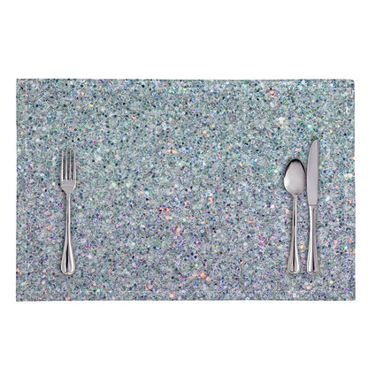 Diamond (NOT Real) Glitter Print Placemat