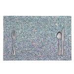 Diamond (NOT Real) Glitter Print Placemat