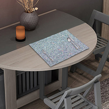Diamond (NOT Real) Glitter Print Placemat