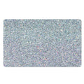 Diamond (NOT Real) Glitter Print Polyester Doormat