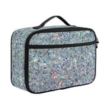 Diamond (NOT Real) Glitter Print Portable Lunch Bag