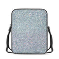 Diamond (NOT Real) Glitter Print Rectangular Crossbody Bag