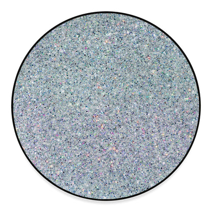 Diamond (NOT Real) Glitter Print Round Floor Mat