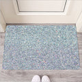Diamond (NOT Real) Glitter Print Rubber Doormat