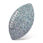 Diamond (NOT Real) Glitter Print Rugby Ball