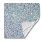 Diamond (NOT Real) Glitter Print Silk Bandana