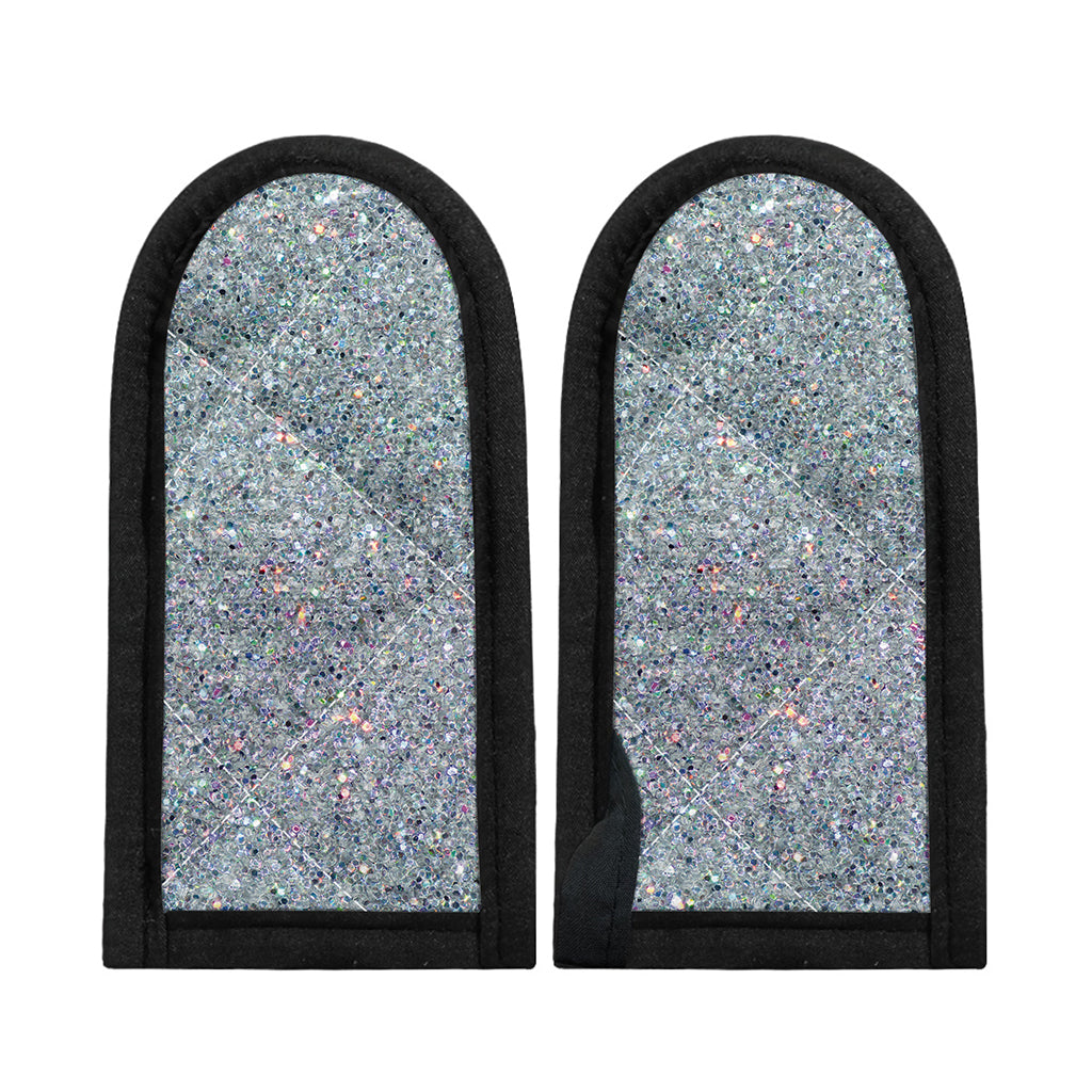 Diamond (NOT Real) Glitter Print Skillet Handle Cover