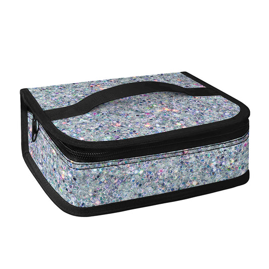 Diamond (NOT Real) Glitter Print Small Lunch Bag