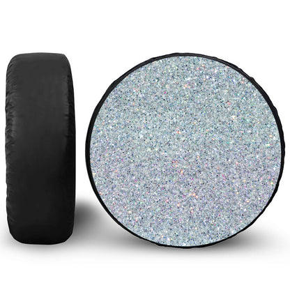 Diamond (NOT Real) Glitter Print Tire Cover
