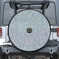 Diamond (NOT Real) Glitter Print Tire Cover With Camera Hole