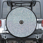Diamond (NOT Real) Glitter Print Tire Cover With Camera Hole