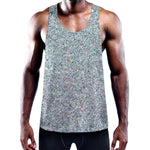 Diamond (NOT Real) Glitter Print Training Tank Top