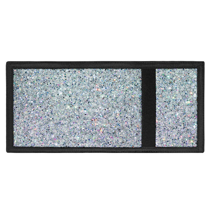 Diamond (NOT Real) Glitter Print Trifold Wallet
