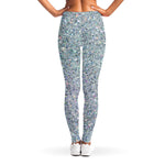 Diamond (NOT Real) Glitter Print Women's Leggings