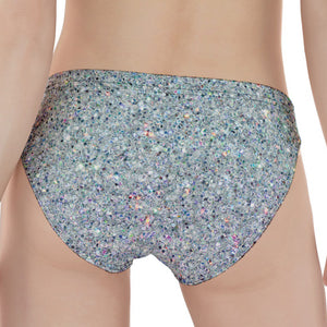 Diamond (NOT Real) Glitter Print Women's Panties