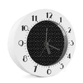 Diamond Pattern Print Alarm Clock
