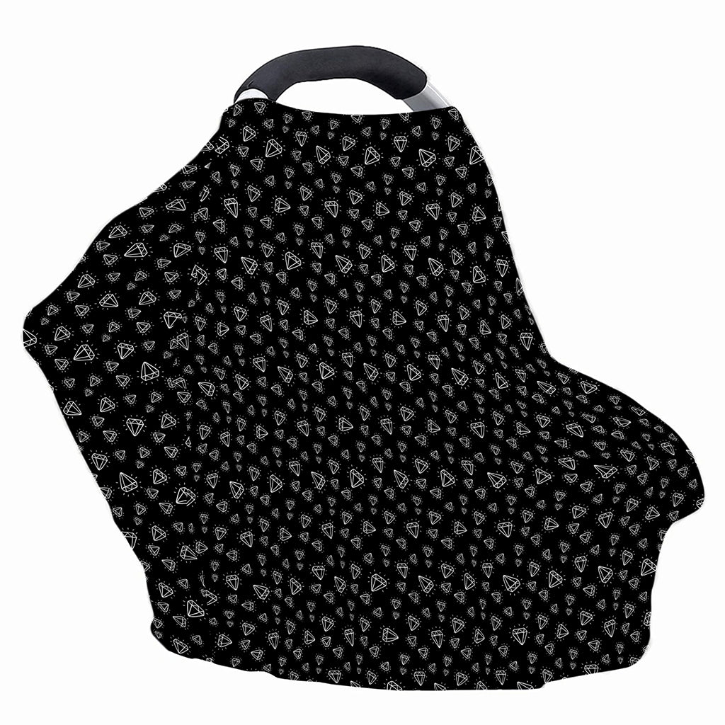 Diamond Pattern Print Baby Seat Cover