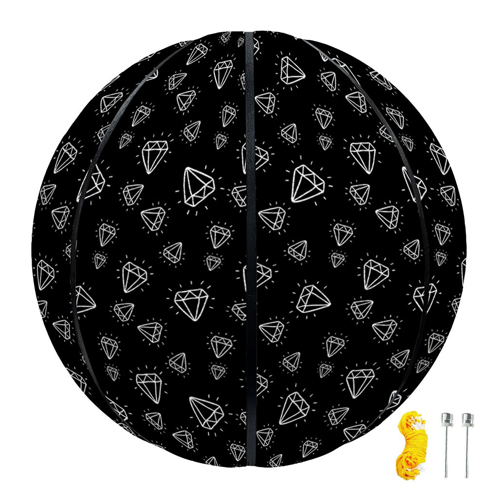 Diamond Pattern Print Basketball