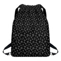 Diamond Pattern Print Drawstring Backpack