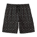 Diamond Pattern Print Men's Swim Trunks